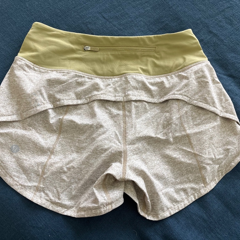 lululemon Speed Up High Rise Shorts, Size 2